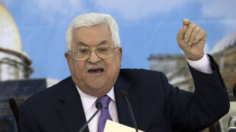 Abu Mazen 'accoglie con favore' voto piano Usa all'Onu