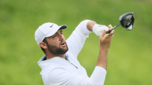 Scheffler overcomes arrest for 66 but Schauffele leads at PGA