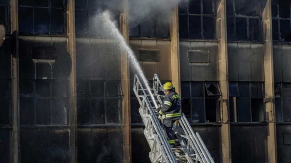 Fire engulfs illegal housing block killing 73 in South Africa