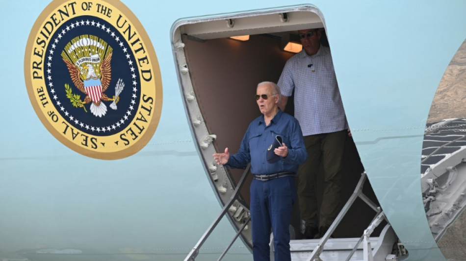 Biden aterriza en Manaos para histórica visita a la Amazonía