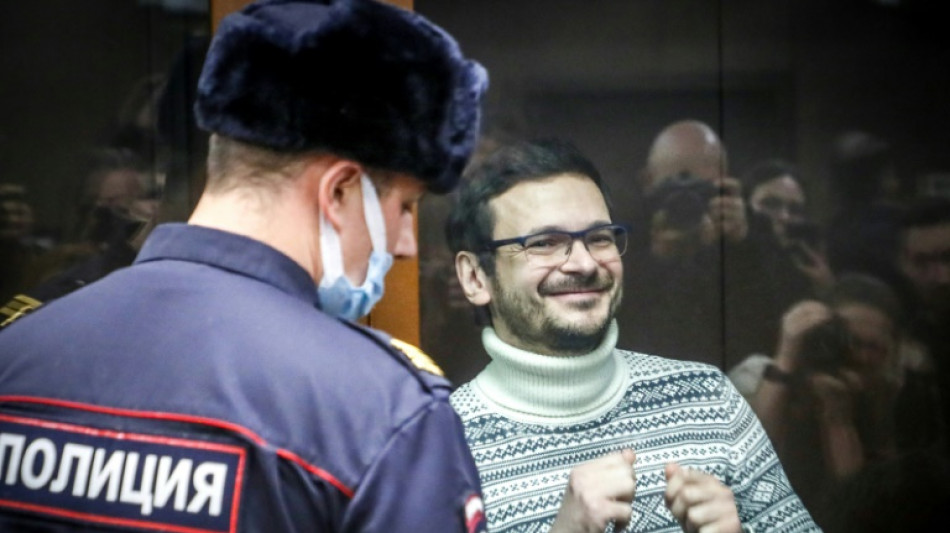 Kremlin critic Yashin jailed over Ukraine remarks