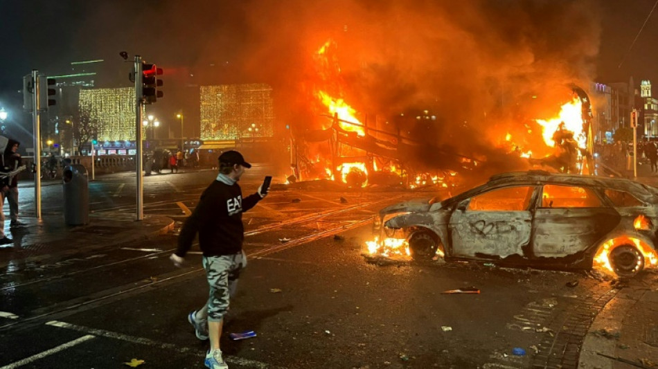 Police out in force in Dublin after night of riots