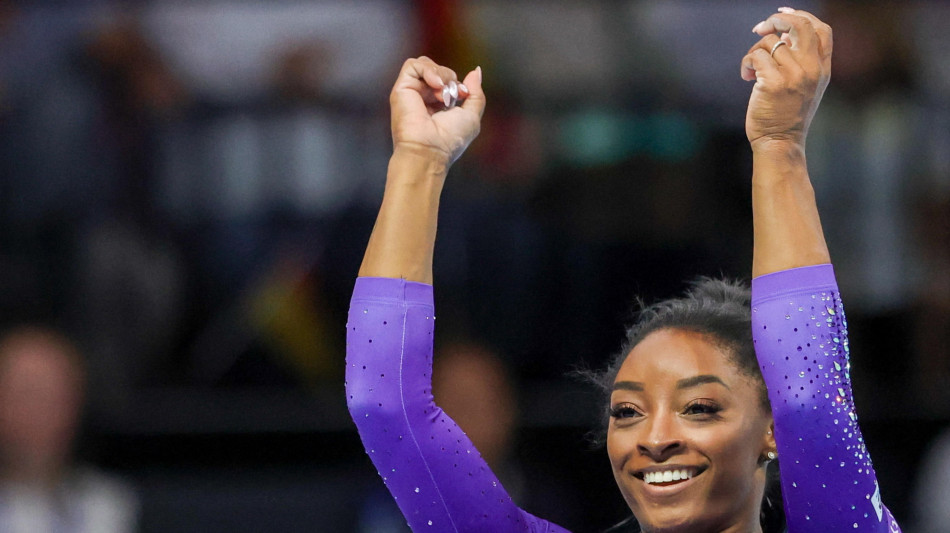 Parigi 24: ginnastica, Biles vince selezioni Usa e va ai Giochi