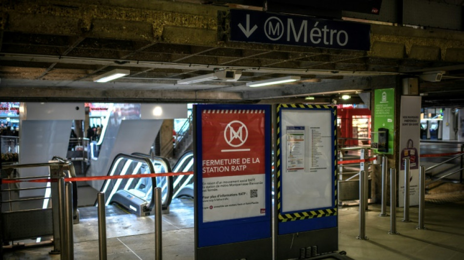 Vendredi noir prévu dans les transports à Paris 