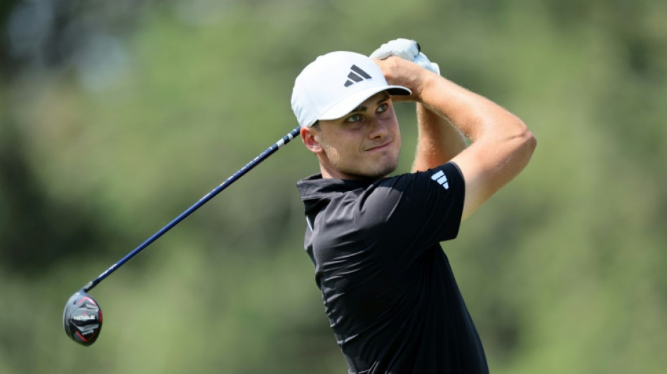 Aberg takes two-shot lead in Scottish Open third round