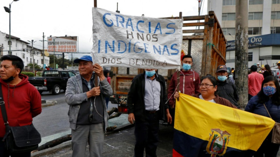 Indígenas de Ecuador suspenden protestas tras acuerdo con el gobierno