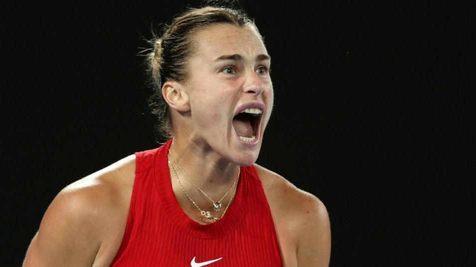 Sieg im Top-Duell: Sabalenka erneut im Endspiel