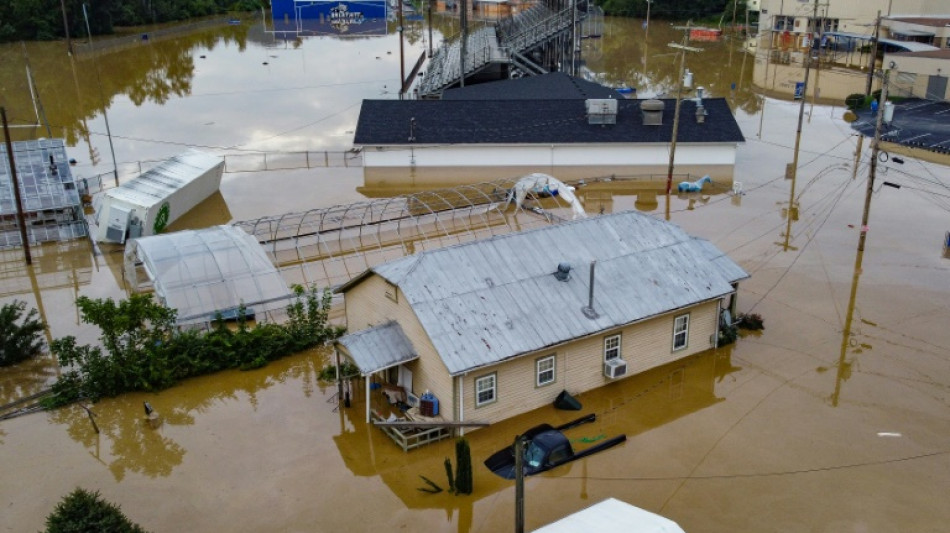 Etats-Unis: le bilan des inondations dans le Kentucky passe à 15 morts et pourrait doubler 