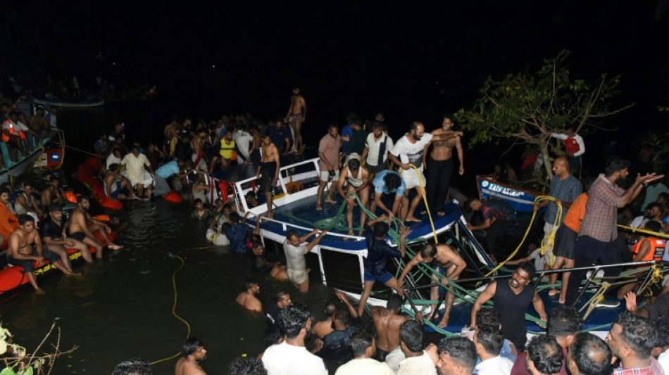 At least 22 dead after India boat capsizes