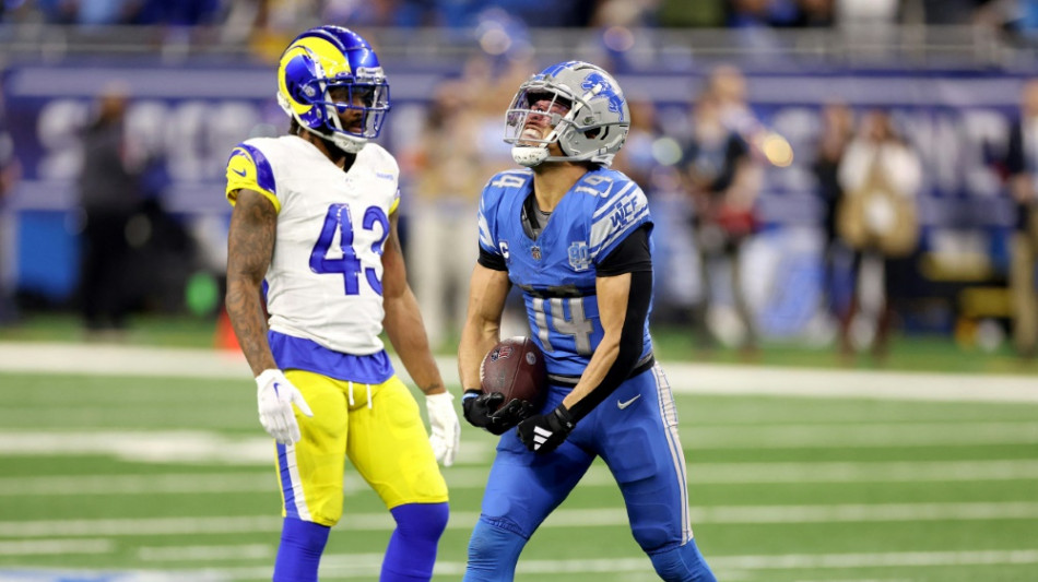 NFL: St. Brown mit Detroit im Play-off-Viertelfinale