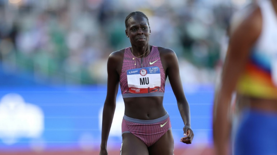 Olympic 800m champion Mu in tears as fall ends Paris dream