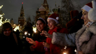 Habitantes de Moscou pedem 'paz na Ucrânia' para 2025