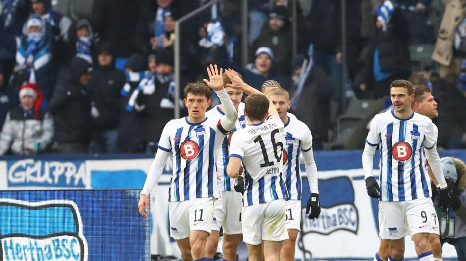 Gedränge an der Zweitliga-Spitze - Hertha kommt in Fahrt