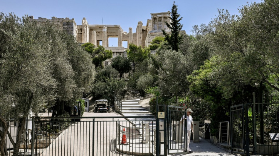 Canicule en Grèce: l'Acropole d'Athènes fermée aux heures les plus chaudes