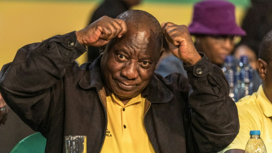 El ANC de Sudáfrica reelige a Ramaphosa como presidente del partido